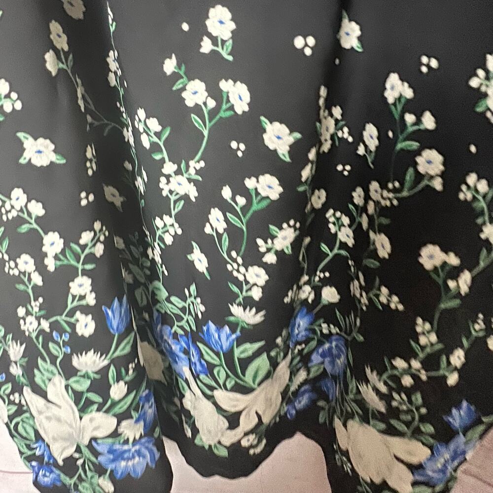 Old Navy Women's Short Sleeve Floral Print Blouse Sz L - Picture 8 of 13